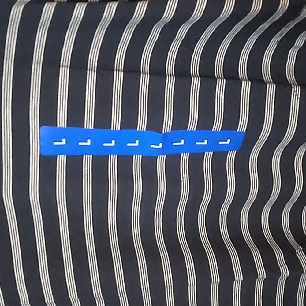 Hang Ten UV Protection UPF 50+ Blue & White Dress w Pockets Women's Large - Picture 4 of 6